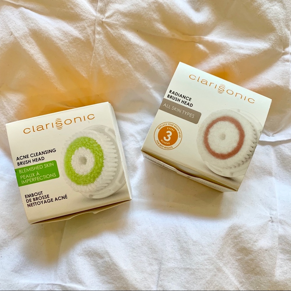 Two Brand New Clarisonic Brush Heads